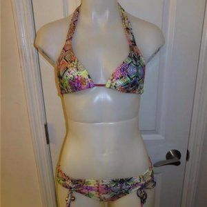 ONDADEMAR MULTI-DESIGNED BIKINI SWIMWEAR SIZE S